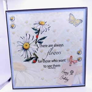 Daisy  birthday card