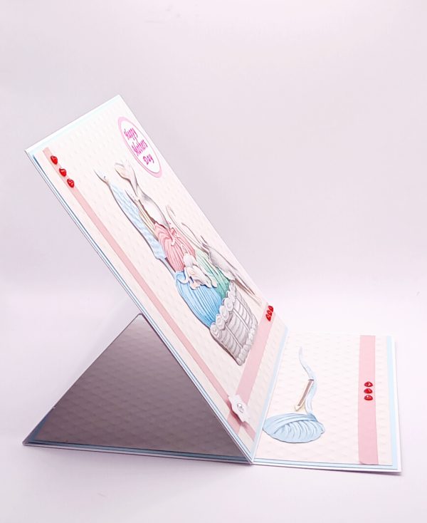 Mice and wool mothers day card - Image 3