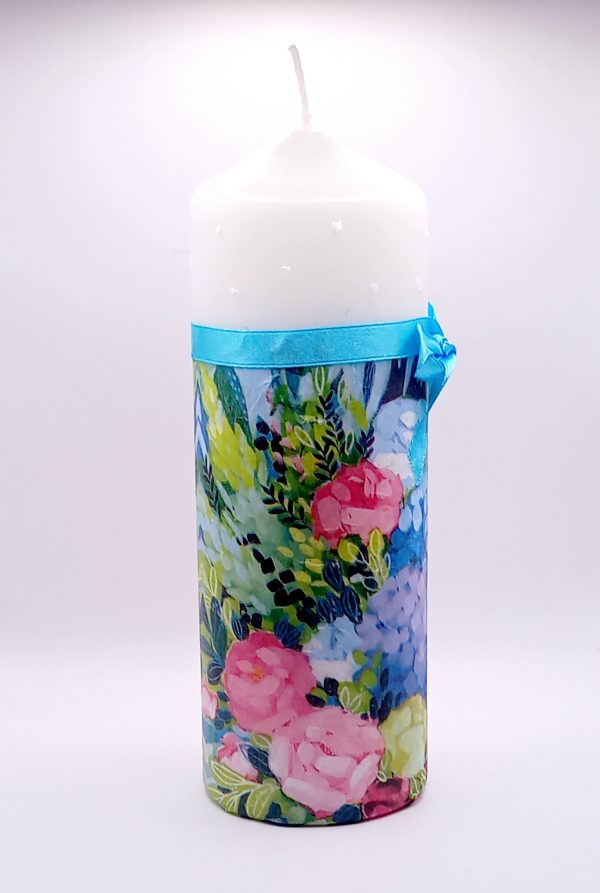 Gorgeous decorated candle - Image 3