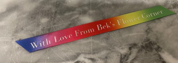 1 Metre Personalised satin ribbon by the metre 15mm width - Image 23