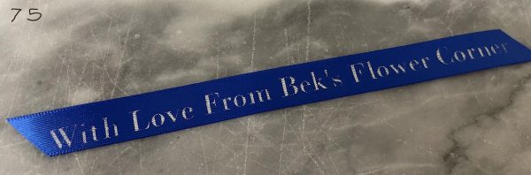 2 metres Personalised satin ribbon by the metre 10mm width - Image 18