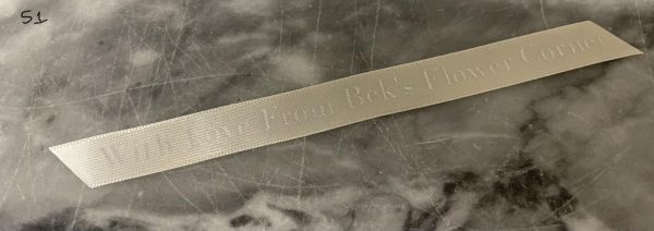 2 metres Personalised satin ribbon by the metre 10mm width - Image 13