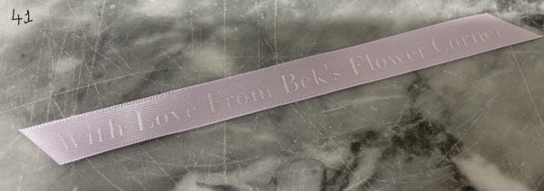 2 metres Personalised satin ribbon by the metre 10mm width - Image 11