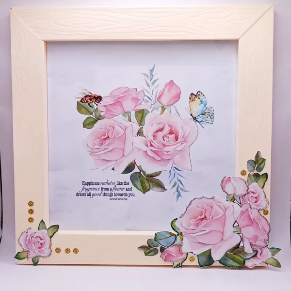 Floral frame