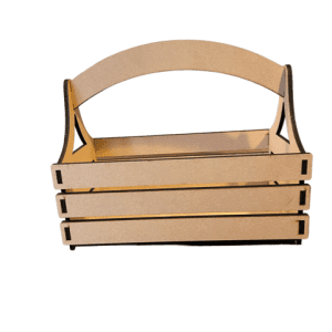 MDF Crate with Handle Flatpack