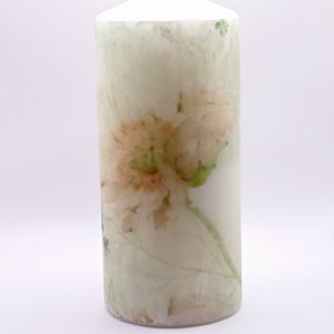Beautiful decorated candle