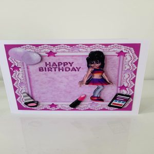 Teenager Themed Birthday Card