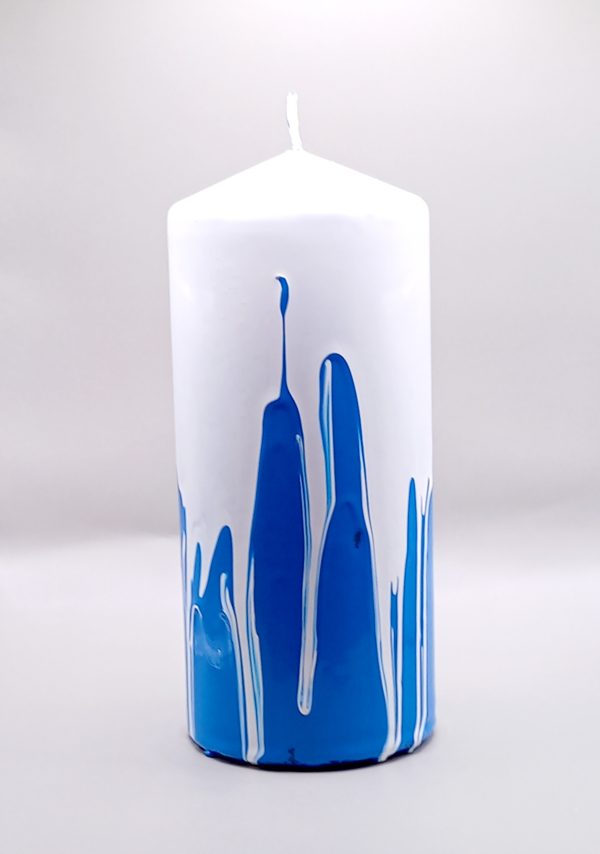 Hand painted candle - Image 4