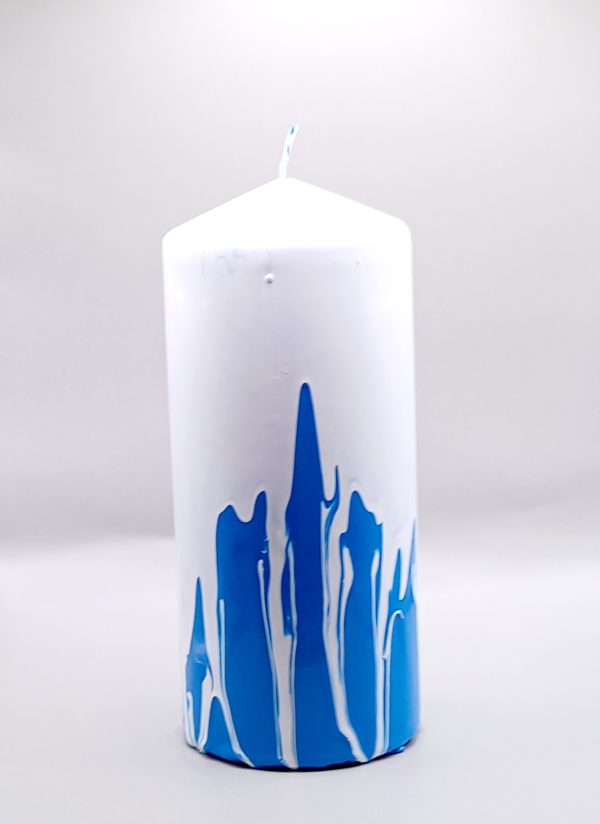 Hand painted candle - Image 3