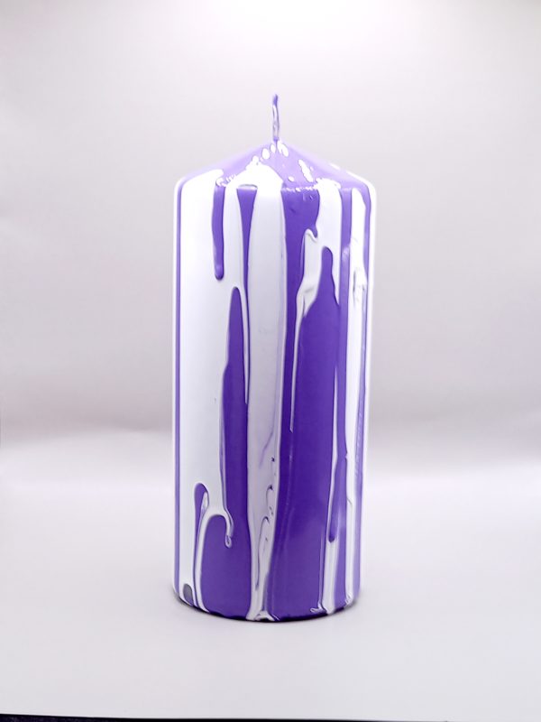 Hand painted candle - Image 3