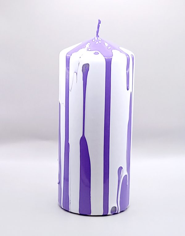 Hand painted candle - Image 4