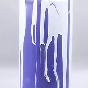 Hand painted candle