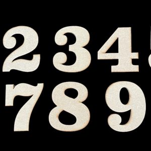 MDF Number Blanks