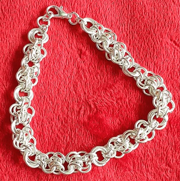 Chain Maille Bracelet - Butterfly Weave