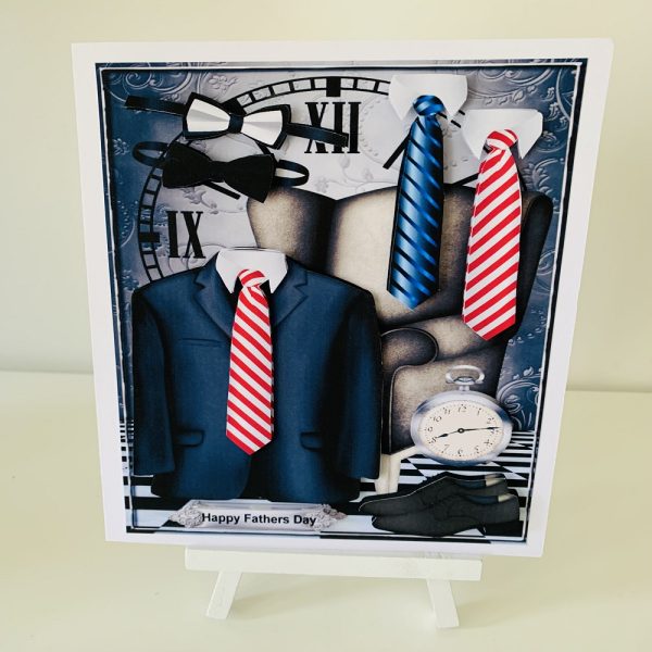 Suits themed card