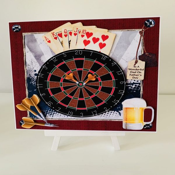 Darts card 3D