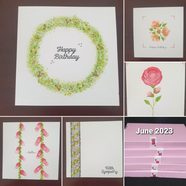 Mystery pack of ex sample cards from the monthly VIP Boxes - Image 8