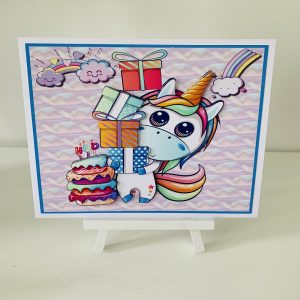 Unicorn card