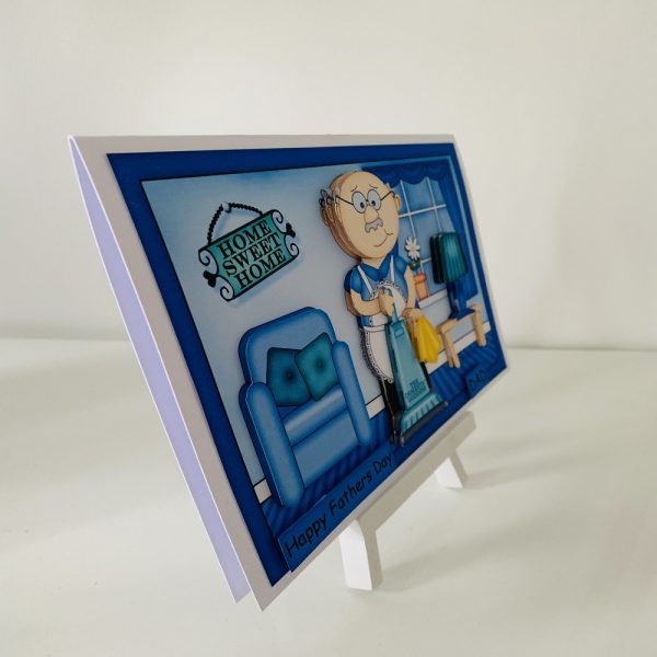 Handmade Birthday Card/Fathers Day – Home Sweet Home - Image 2
