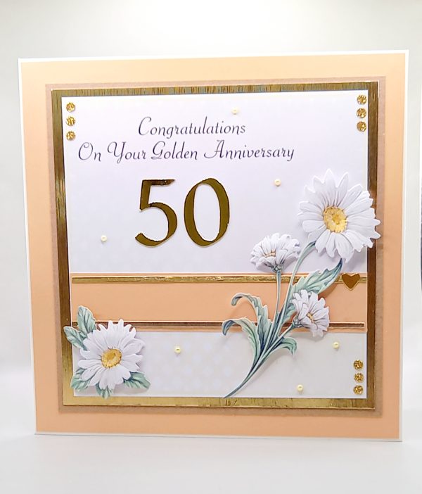 Golden  wedding anniversary card