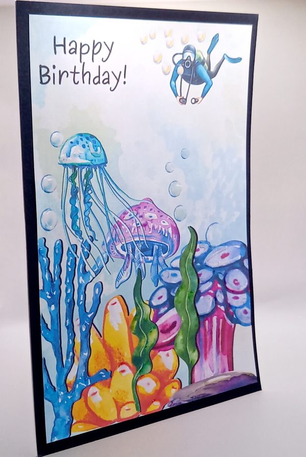 Under the sea birthday card - Image 2