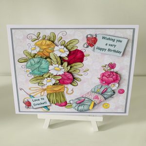 Crochet card