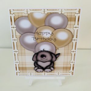 Dog Themed Birthday Card