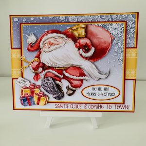 Santa christmas card