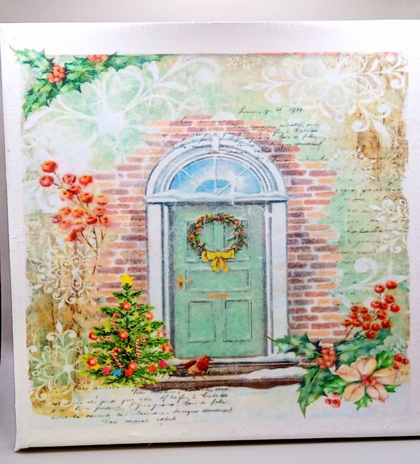 A lovely Christmas canvas