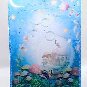 A pretty magical Best Wishes card
