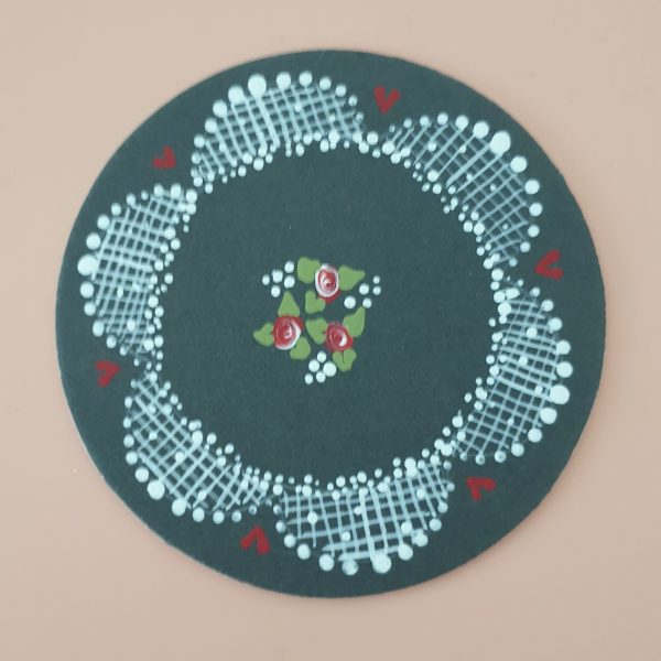 Folk Art Painting Course  Beginners course Lesson 4 - Lace