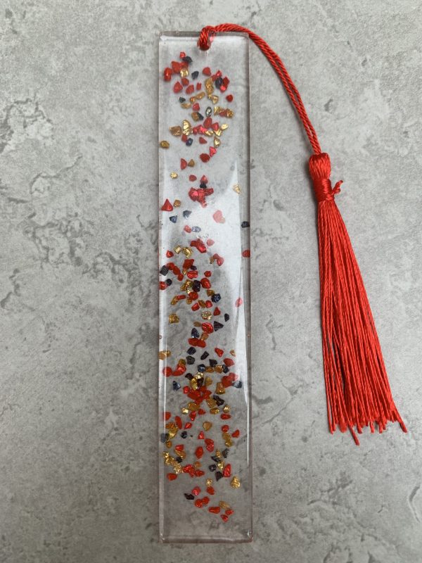 Bookmark - Red/Gold