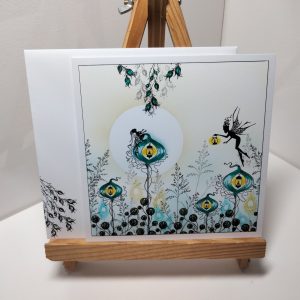 Flower and Fairy Card