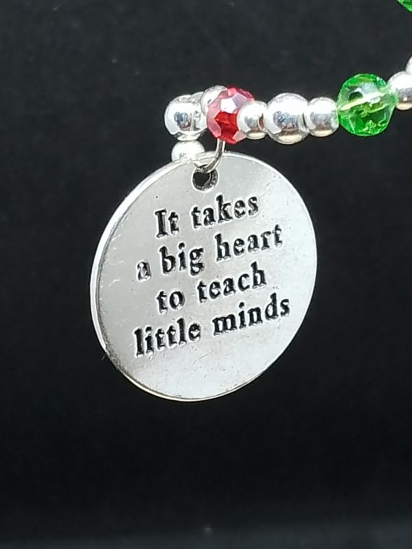 Red & Green Teachers Hanging Ornament - Image 2