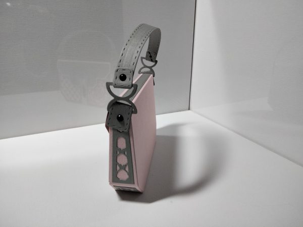 Handbag Gift Bag ( grey & pink ) - Image 2
