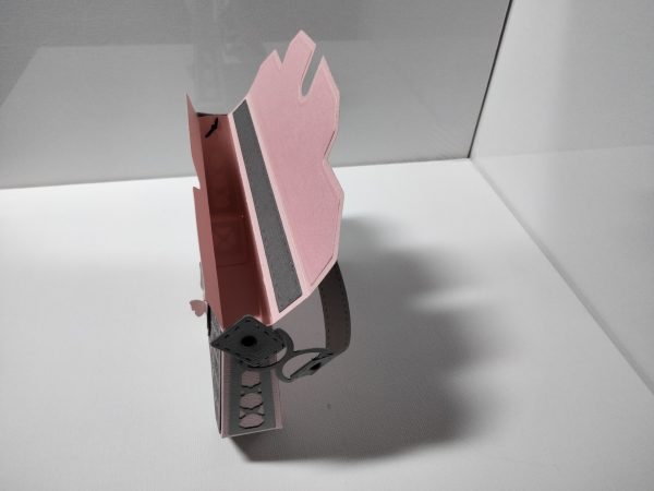 Handbag Gift Bag ( grey & pink ) - Image 7