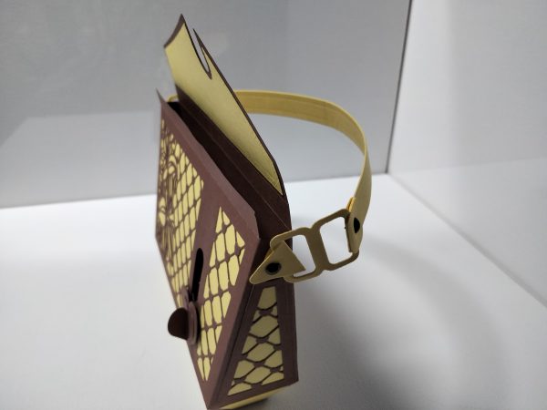 Handbag Gift Bag (yellow & brown) - Image 6