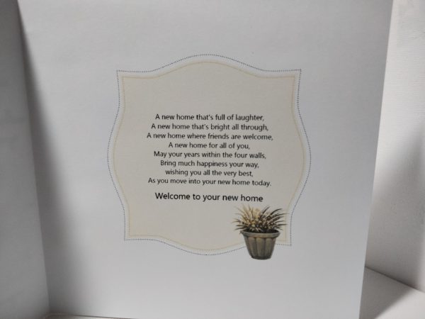 New Home Card (brown) - Image 5
