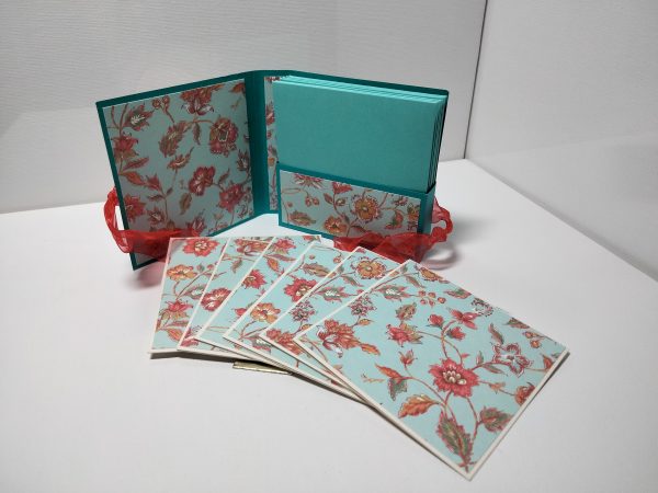 Turquoise Notelet Set - Image 4