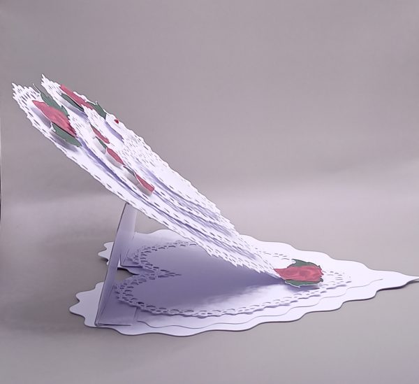 A very pretty handmade Valentines card - Image 5