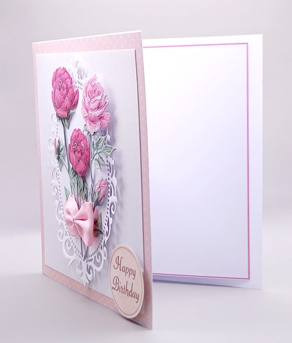 Pretty floral birthday card - Image 2