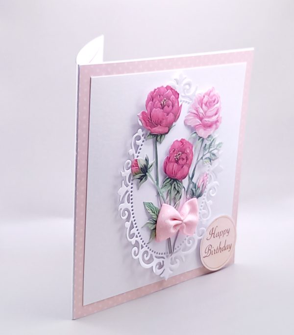 Pretty floral birthday card - Image 3