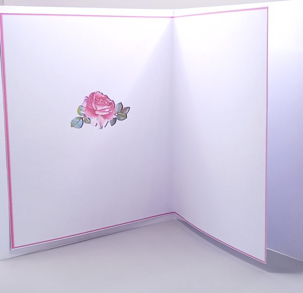 Pretty floral birthday card - Image 4