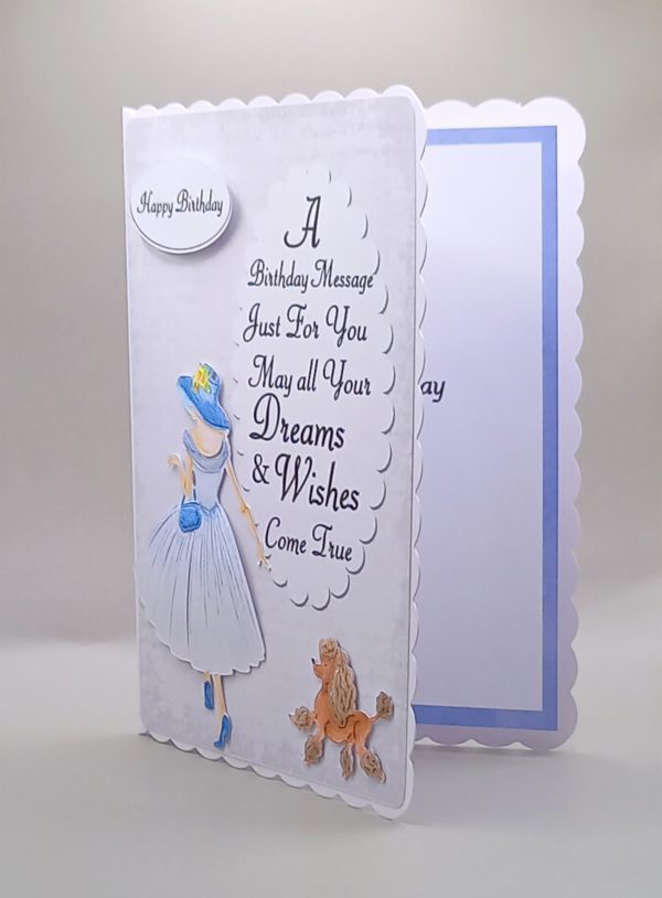 Elegant 3D birthday card - Image 2