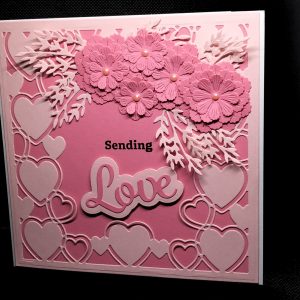 Valentine / Anniversary Card (sending love)