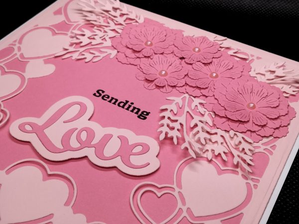 Valentine / Anniversary Card (sending love) - Image 4