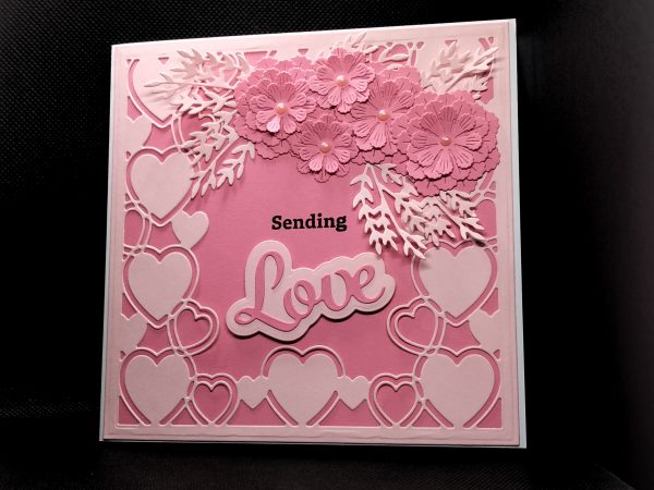 Valentine / Anniversary Card (sending love) - Image 2
