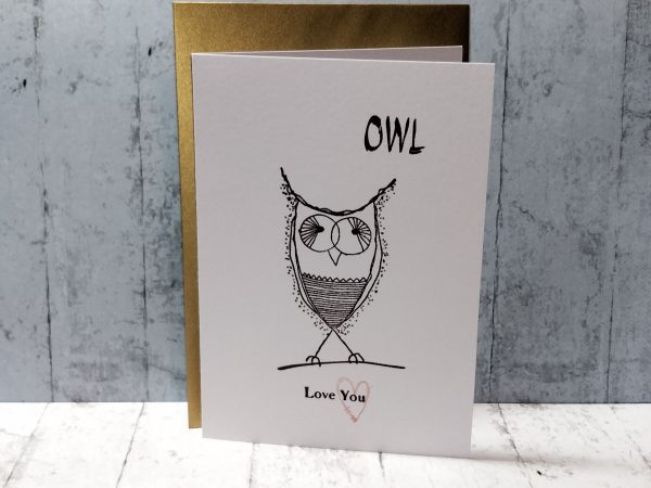 Owl - Love You Card
