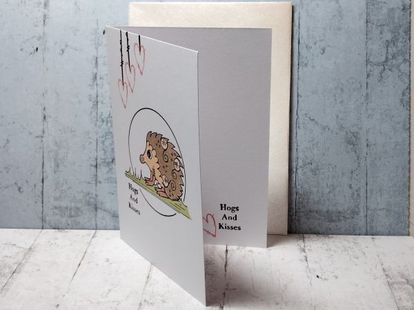 Hedgehog - Hogs and Kisses Card - Image 4