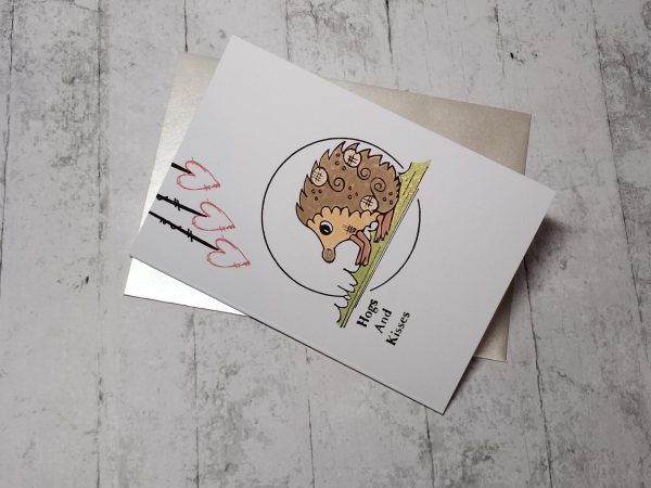 Hedgehog - Hogs and Kisses Card - Image 3